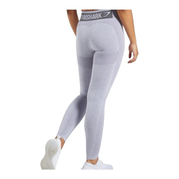 Gymshark Pants - Gymshark Butt-Lifting Grey Seamless Leggings – High-Waist Sculpt & Snatch | SZS